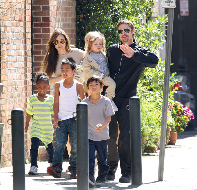 Брэд Питт. Звездные суперпапы