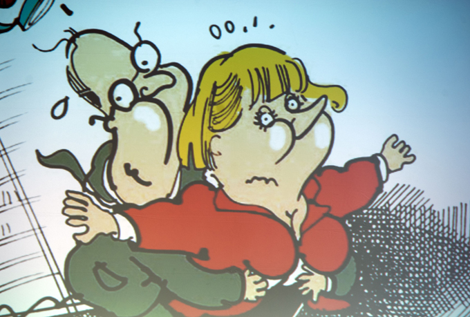 Западные политики. Почти по "Кукрыниксам"