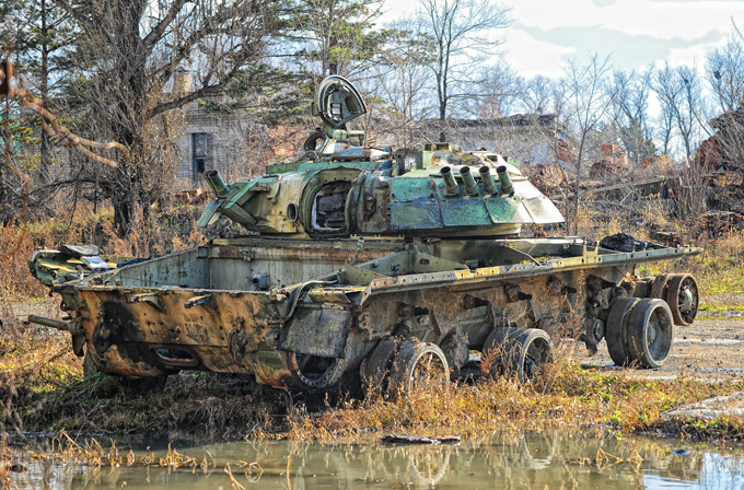 Заброшенный бронетанковый ремонтный завод в Уссурийске