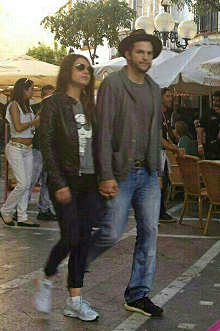 Романтический уикенд Милы Кунис