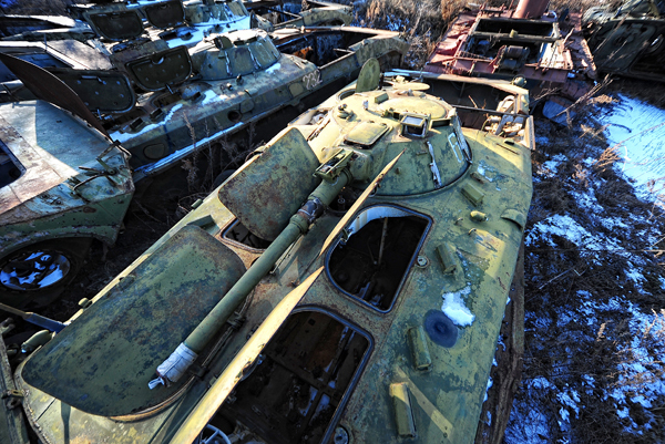 Заброшенный бронетанковый ремонтный завод в Уссурийске