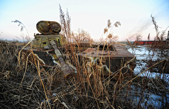 Заброшенный бронетанковый ремонтный завод в Уссурийске
