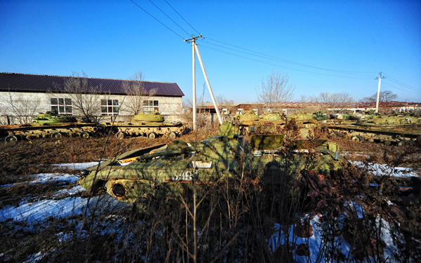 Заброшенный бронетанковый ремонтный завод в Уссурийске