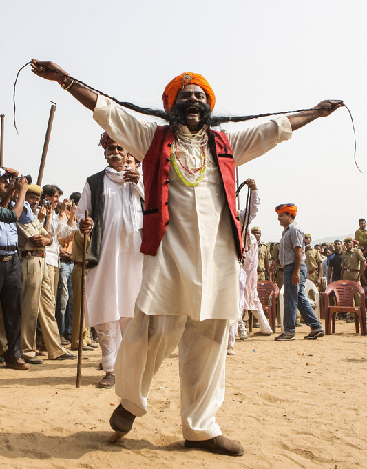 Конкурс бородачей в Индии