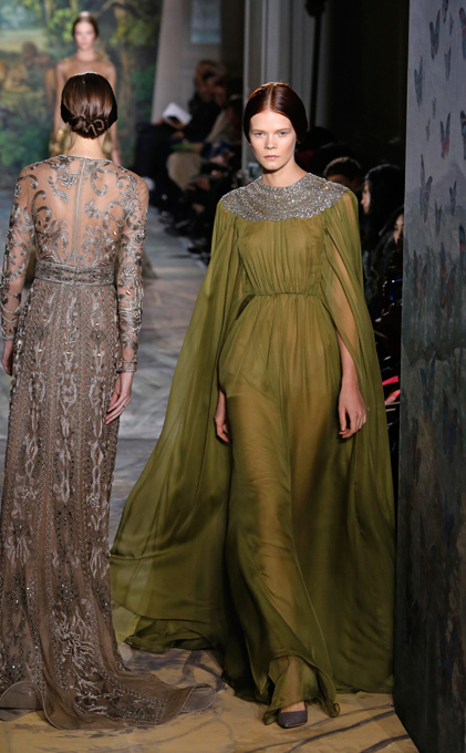 Показ Valentino на Неделе высокой моды