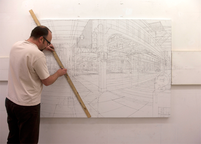 Гиперреалистические городские пейзажи