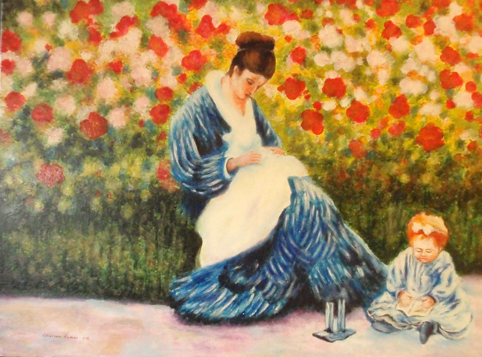 Рисуем лаком для ногтей