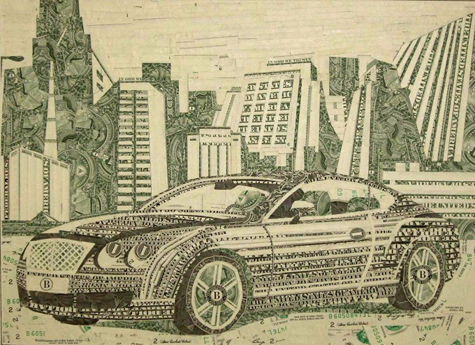 Искусство из денег