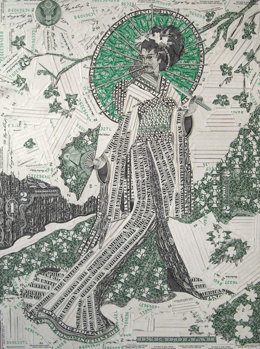 Искусство из денег