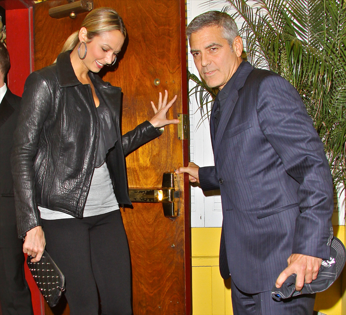 Джордж Клуни расстался со Стейси Киблер