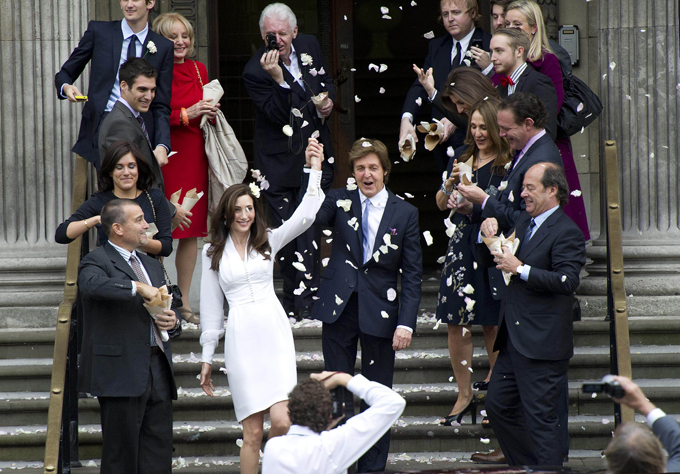 Пол Маккартни женился в третий раз