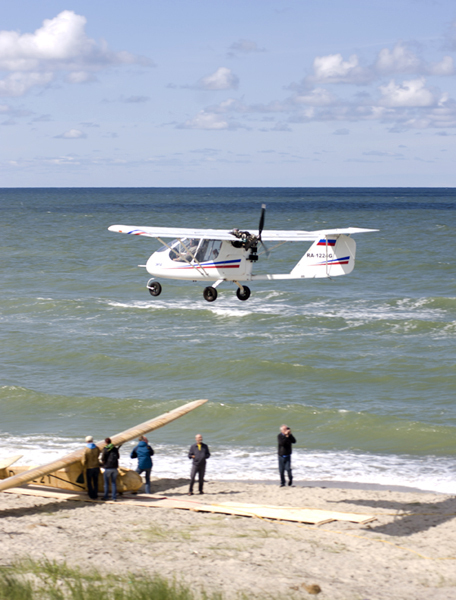 Ретро-планеры над Куршской косой