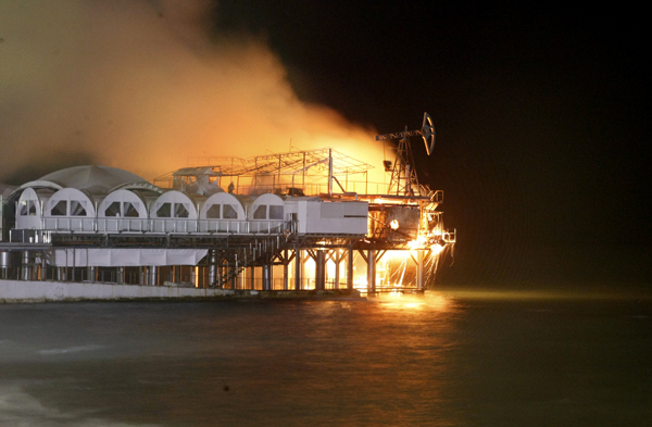 В Сочи сгорел элитный клуб "ПлотForma"