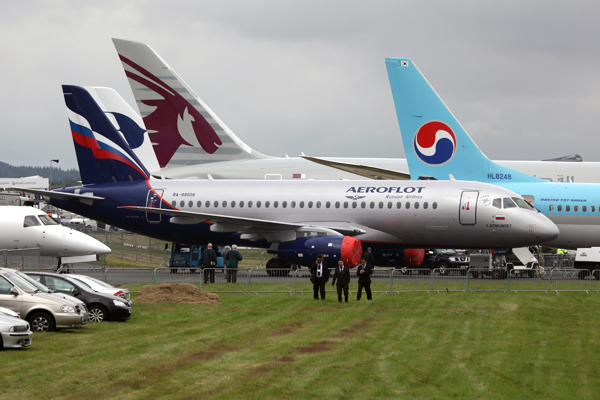 Международный авиасалон "Фарнборо-2012"