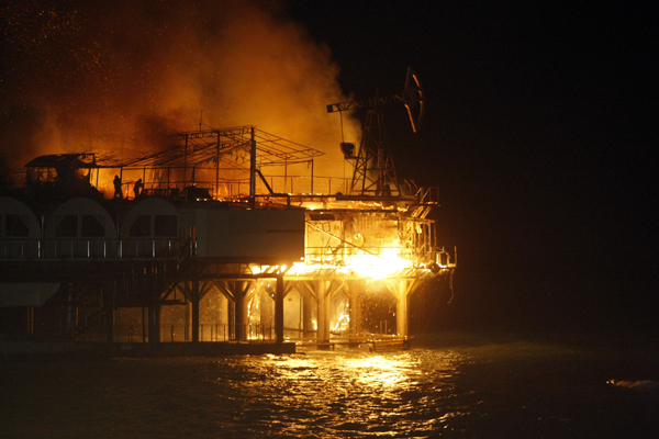 В Сочи сгорел элитный клуб "ПлотForma"