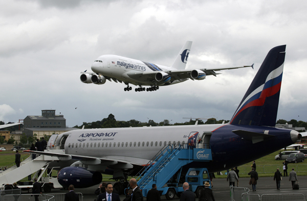 Международный авиасалон "Фарнборо-2012"