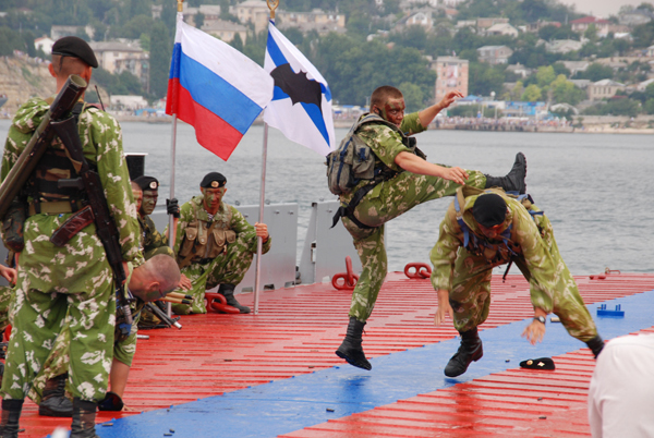 В России отмечают День морской пехоты