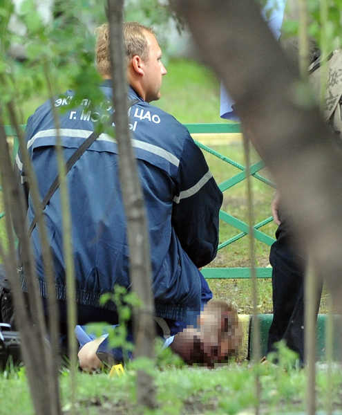 На месте убийства Ю.Буданова установили незаконный памятник