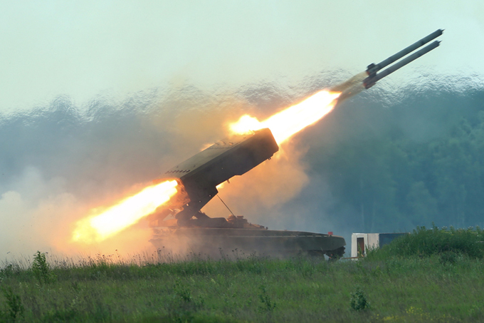 Российская армия во всеоружии. Показ военной техники.