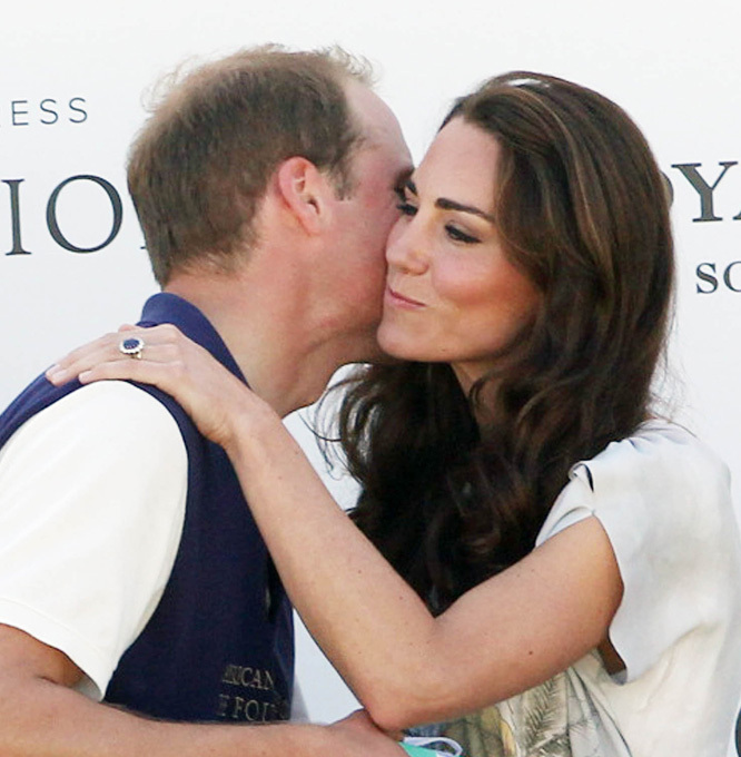 Звездные поцелуи. Кейт Миддлтон и принц Уильям