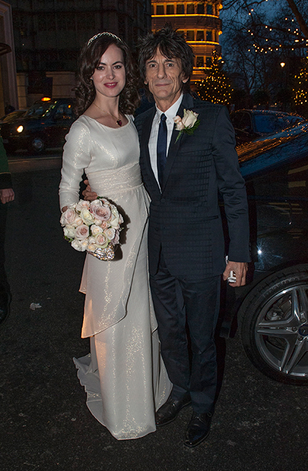 Ронни Вуд женился в третий раз