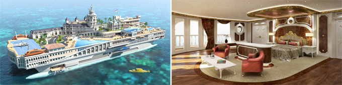 Необычные яхты: яхта-государство