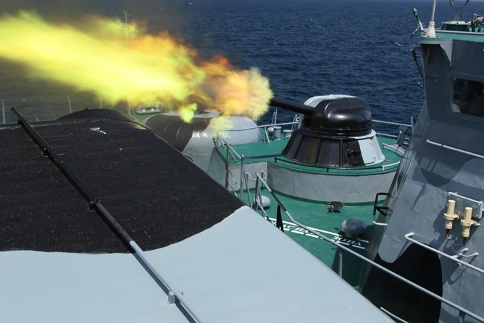 День Черноморского флота: Огонь из всех орудий