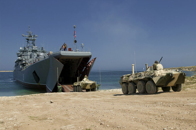 День Черноморского флота: Высадка десанта