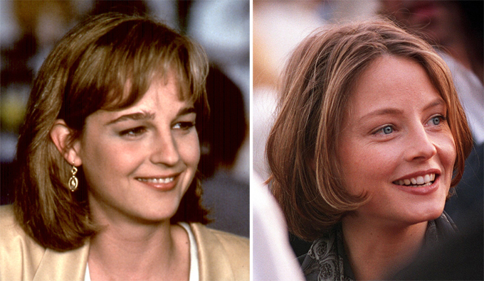 Две звезды: Найдите отличия. Хелен Хант и Джоди Фостер