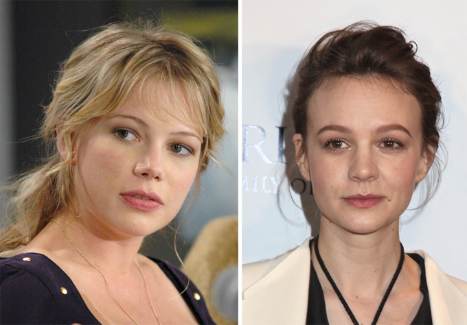 Две звезды: Найдите отличия. Мишель Уильямс и Кэри Маллиган