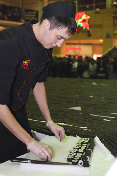 Самый длинный ролл в мире