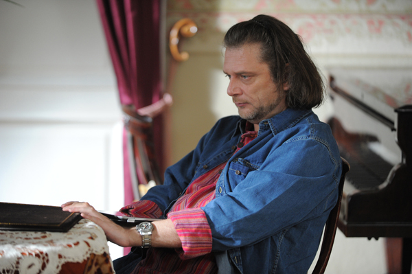 Съемки сериала "Шерлок Холмс"