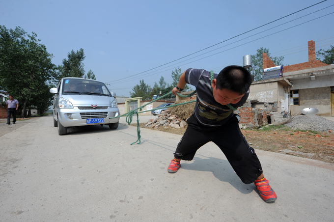 Самый сильный ребенок в Китае