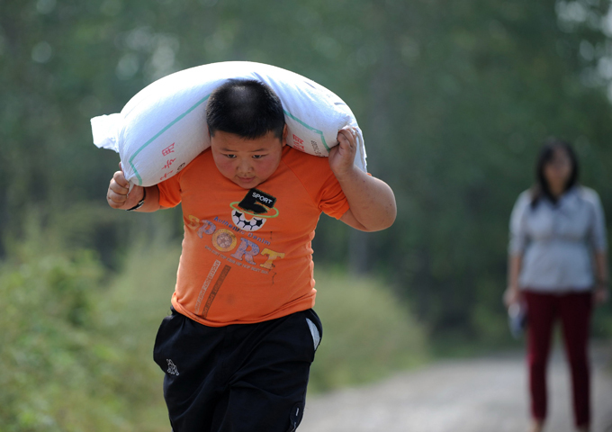 Самый сильный ребенок в Китае