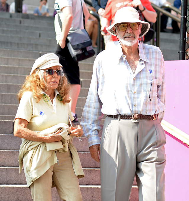 Браки Голливуда, заключенные на небесах: Шон Коннери и Мишелин Рокбрюн