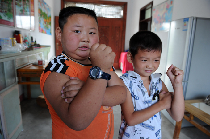 Самый сильный ребенок в Китае