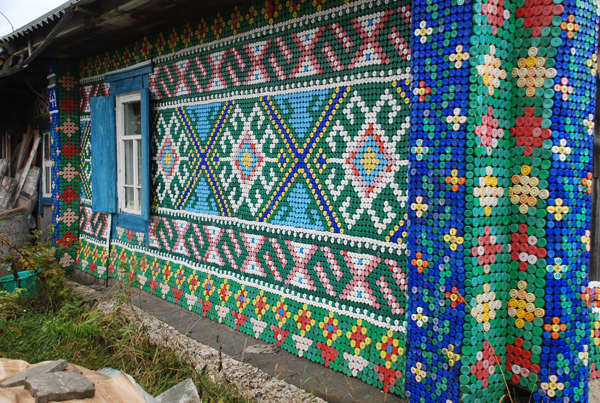 Мозаика из пробок