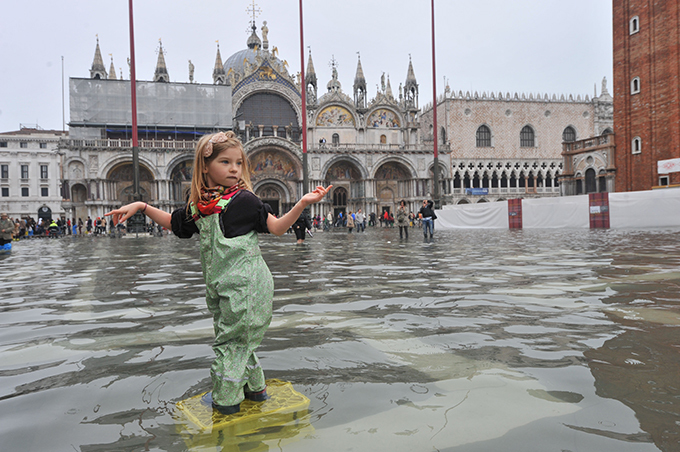 Венеция ушла под воду