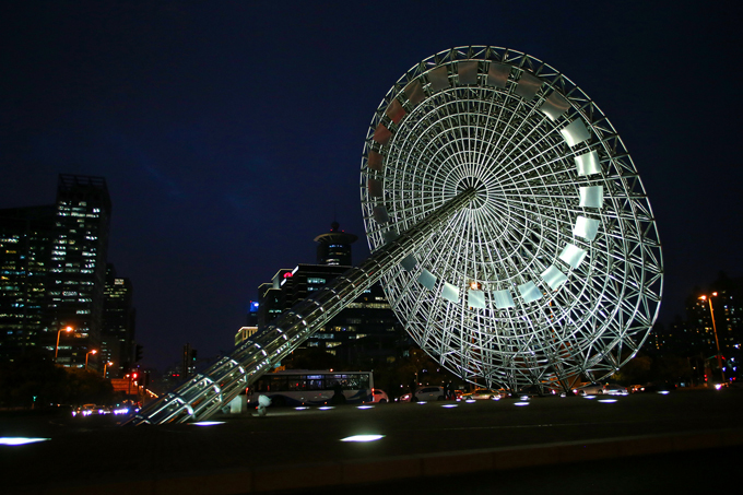 Ночной Шанхай