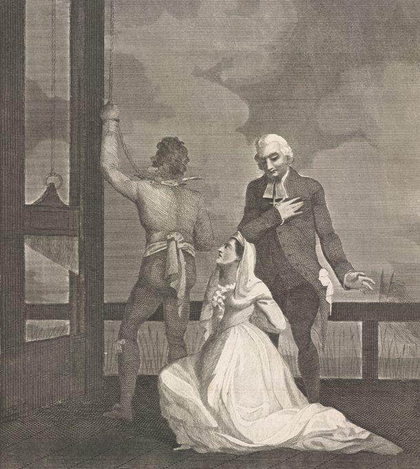 Гильотина: "Не вдова, а девица"