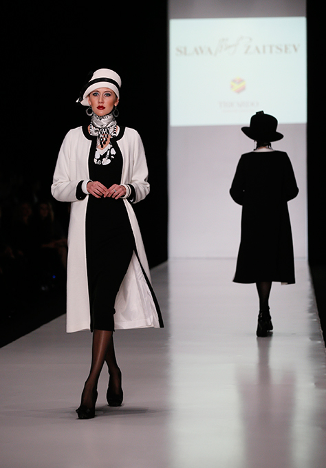 Коллекция Вячеслава Зайцева на Неделе моды в Москве