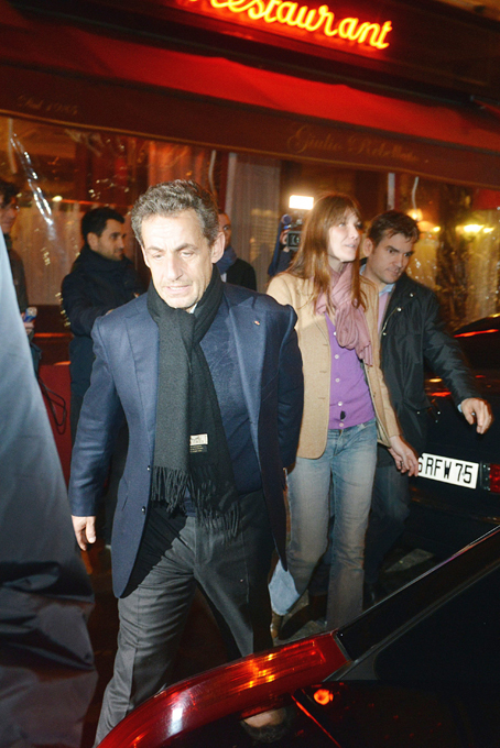 Николя Саркози в кругу семьи