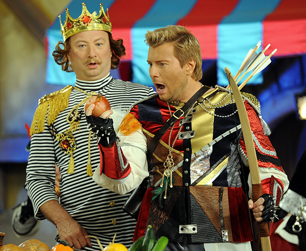 Съемка новогодней сказки "Красная Шапочка"