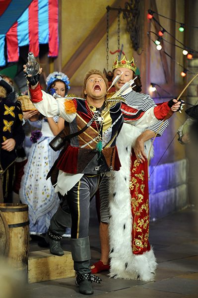 Съемка новогодней сказки "Красная Шапочка"