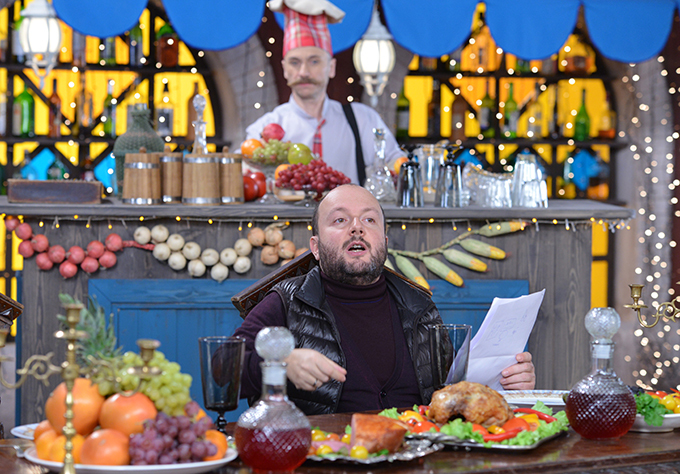 Съемка новогодней сказки "Красная Шапочка"