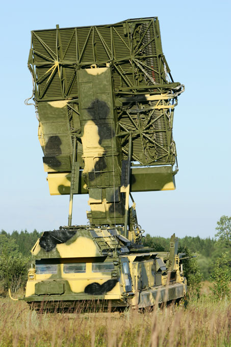 Зенитная ракетная система С-300В на страже неба