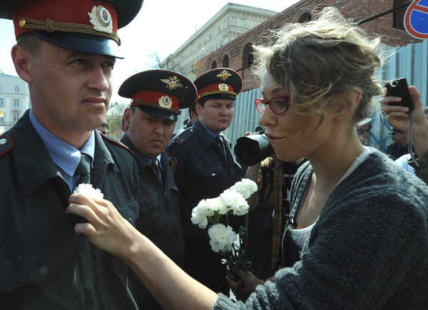 Собчак вступила на тропу войны с Россией