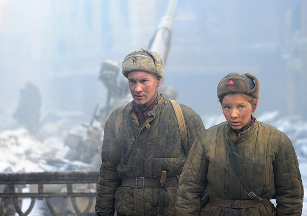 Съемки фильма "Жизнь и судьба"