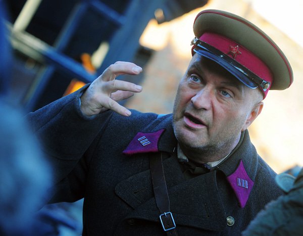 Съемки фильма "Жизнь и судьба"