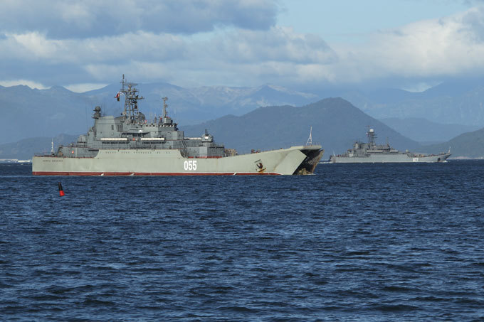 Тихоокеанский флот России. Военно-морская база